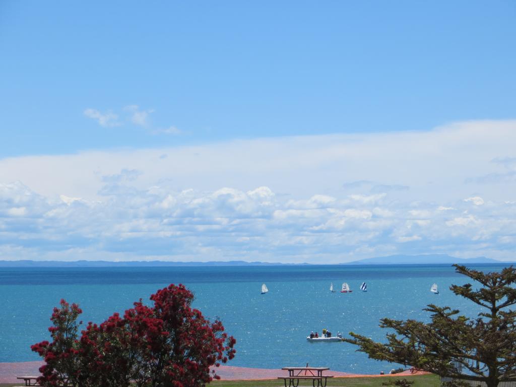 Harbour View Motel On Ahuriri Beach In Napier Nz With Sea View Suites Exterior photo